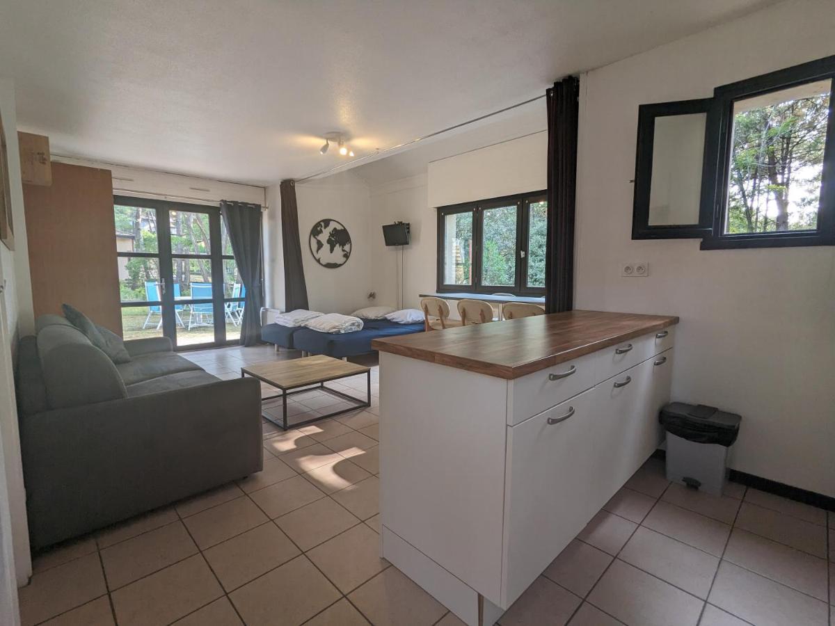 Superbe Appartement Dans La Pinede, Proche Ocean 라카노오세앙 외부 사진