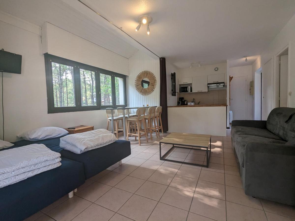 Superbe Appartement Dans La Pinede, Proche Ocean 라카노오세앙 외부 사진